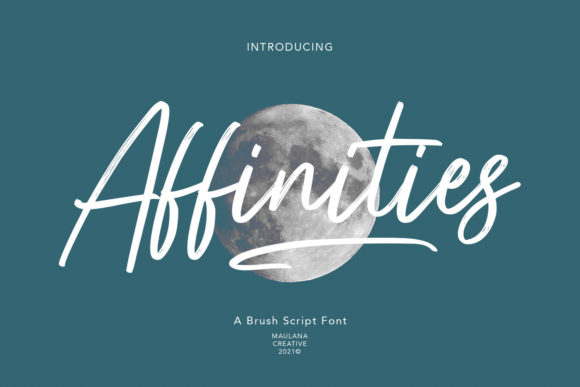 Affinities: The Perfect Script Font for Handmade Labels and Shop Branding