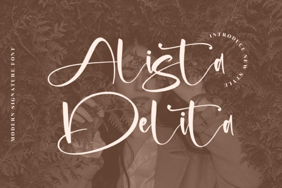 Alista Delita: Elevating Editorial Design with a Refined Script Typeface