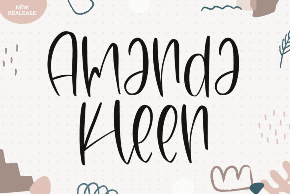 Amanda Kleen: The Script Font That Elevates Small Business Branding