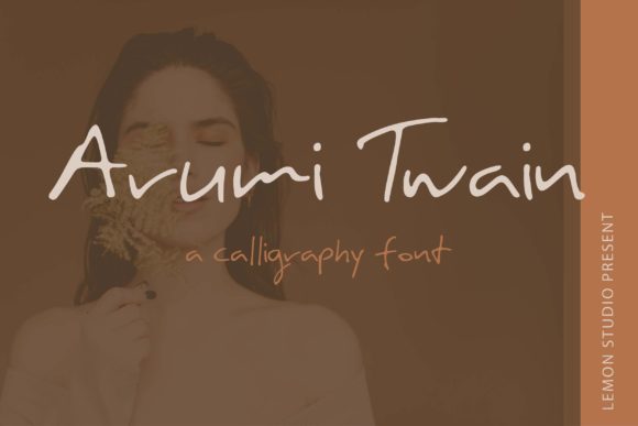 Arumi Twain: Elevating Brand Identity with a Premium Script Typeface