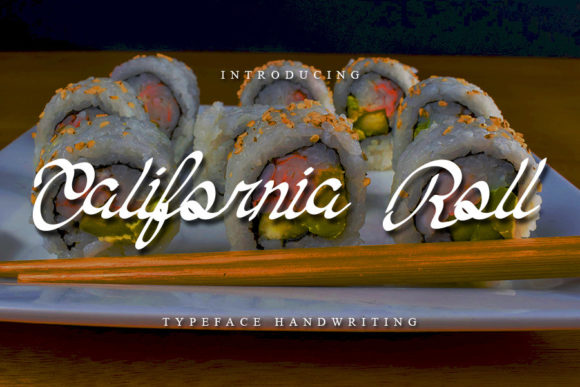 California Roll: A Script Font for Elegant Editorial Design