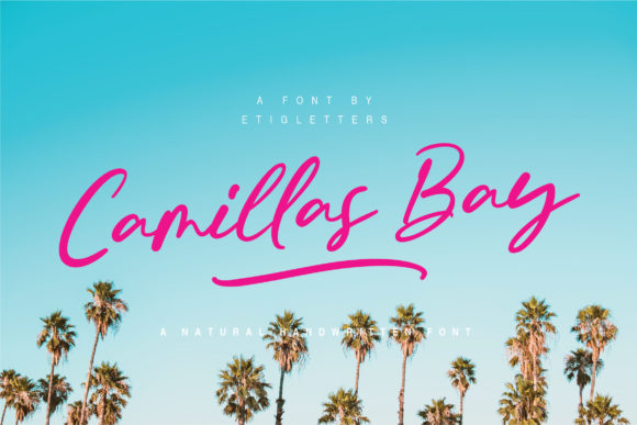 Camillas Bay: The Script Font That Elevates Campaign Visuals