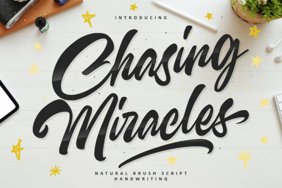 Chasing Miracles: The Script Font That Transforms Small Business Branding