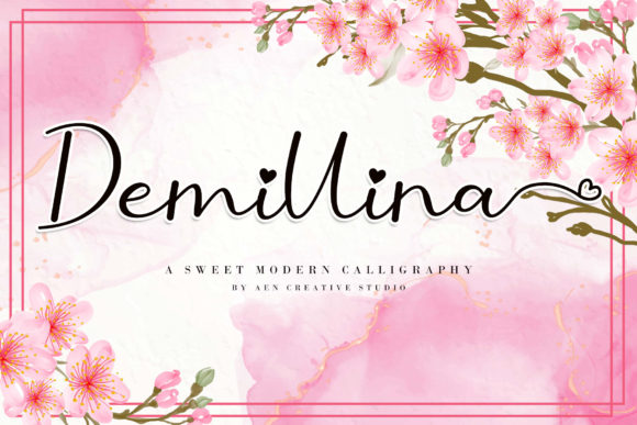 Demillina: The Elegant Script Font for Boutique Branding