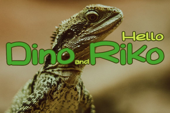 Dino Riko: A Playful Script Font for Memorable Brand Identity