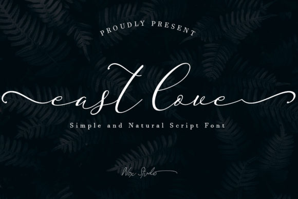 East Love: The Whimsical Script Font for Cohesive Branding