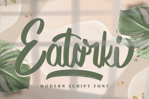 Eatorki: A Versatile Script Font for Modern Editorial Design