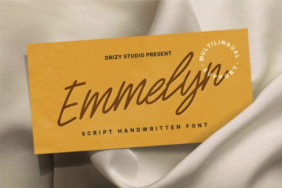 Emmelyn: The Perfect Script Font for Handmade Crafts