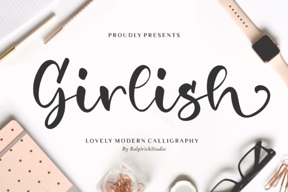Girlish: A Script Font for Elegant Small Business Branding