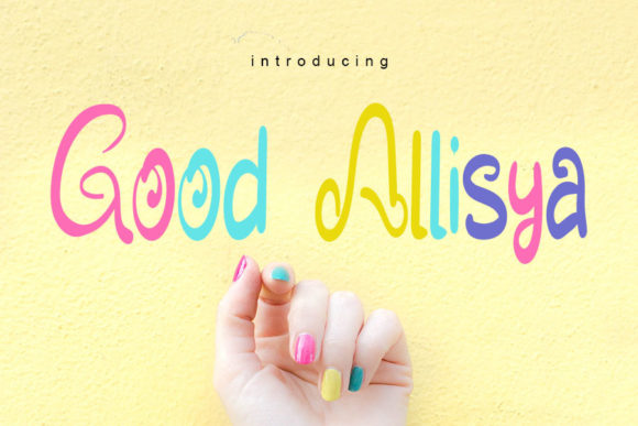 Good Allisya: The Script Font for Polished Brand Identity