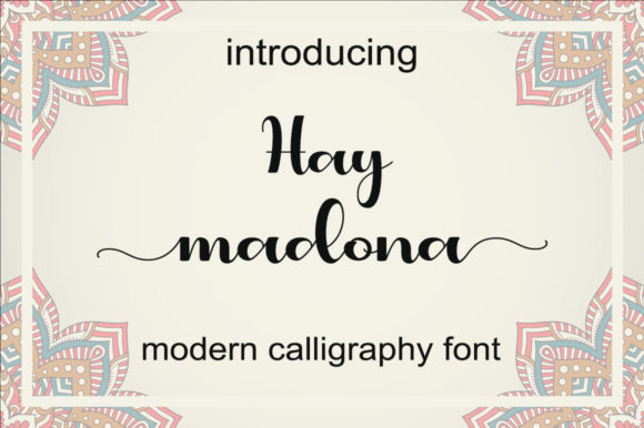 Hey Madona: The Script Font That Makes Campaigns Stand Out