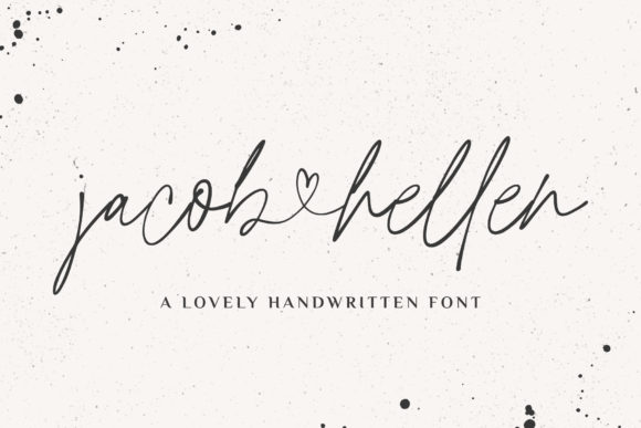 Jacob Hellen: A Script Font for Engaging Campaign Visuals