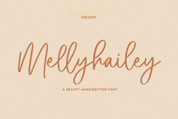 Melly Hailey: A Relaxed Script Font for Warm Brand Identities