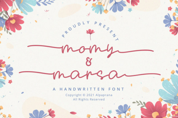 Momy Marsa: A Romantic Script Font for Authentic Brand Identity