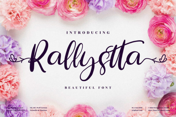 Rallystta: Elevate Your Brand With Sophisticated Script Typography