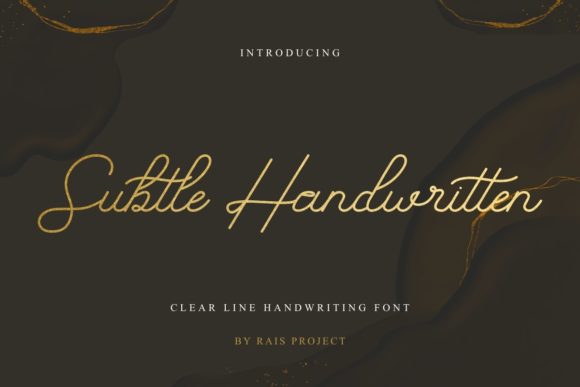 Subtle Typeface Review: A Chic Script for Sophisticated Branding