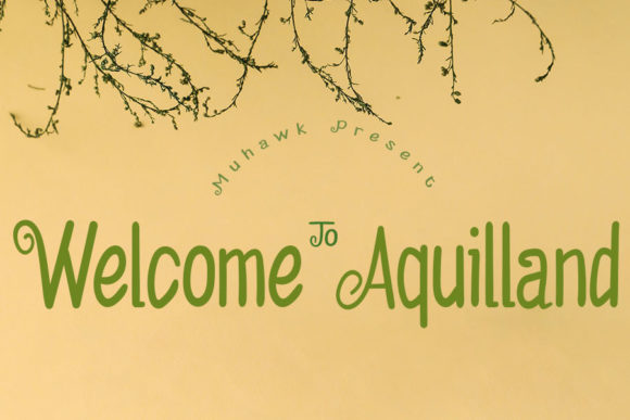 Welcome to Aquilland: A Script Font for Modern Web Design
